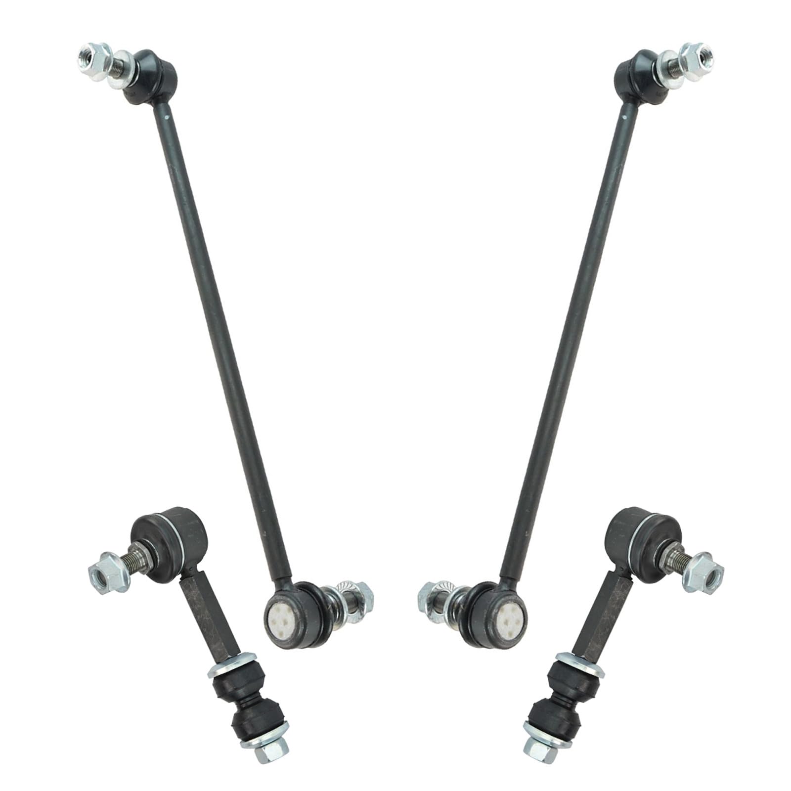 Amazon.com: Front and Rear Sway Bar Link Set 4 Piece Compatible
